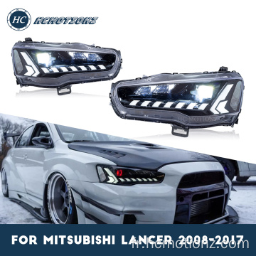 HCMOTIONZ 2008-2017 Phares Mitsubishi Lancer